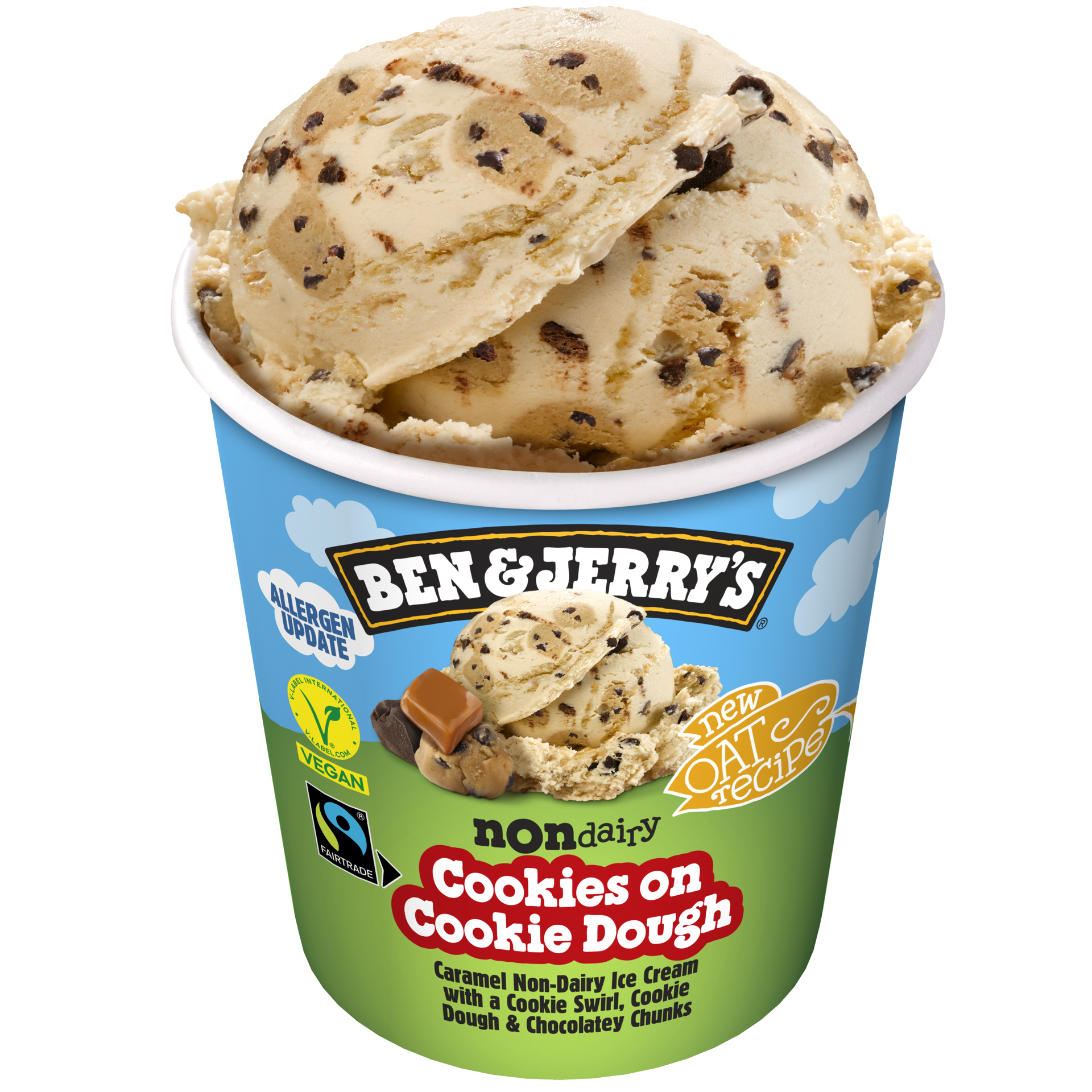 Cookies on Cookie Dough Non-Dairy Oat Pint