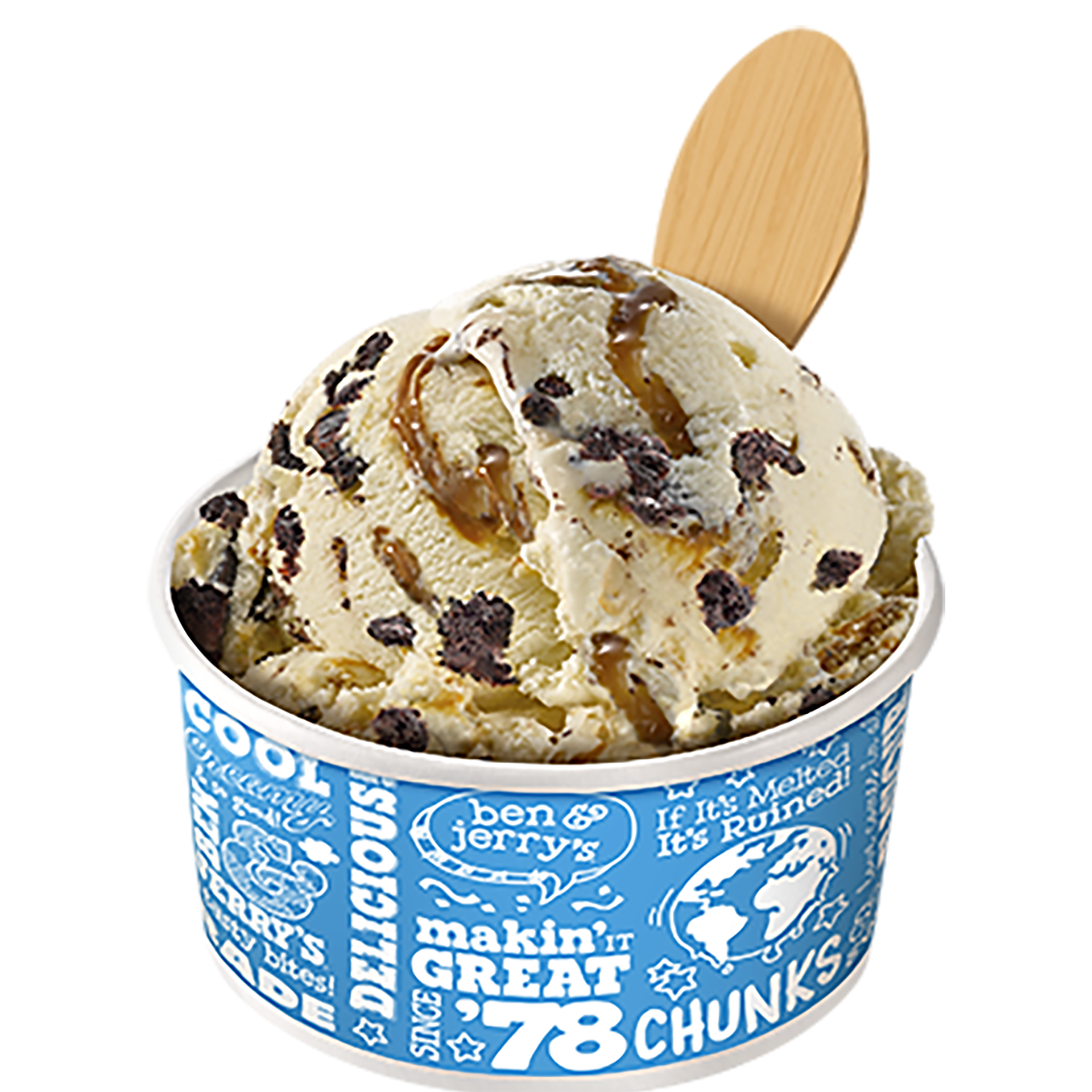 Double Caramel Brownie Original Ice Cream Heladerias