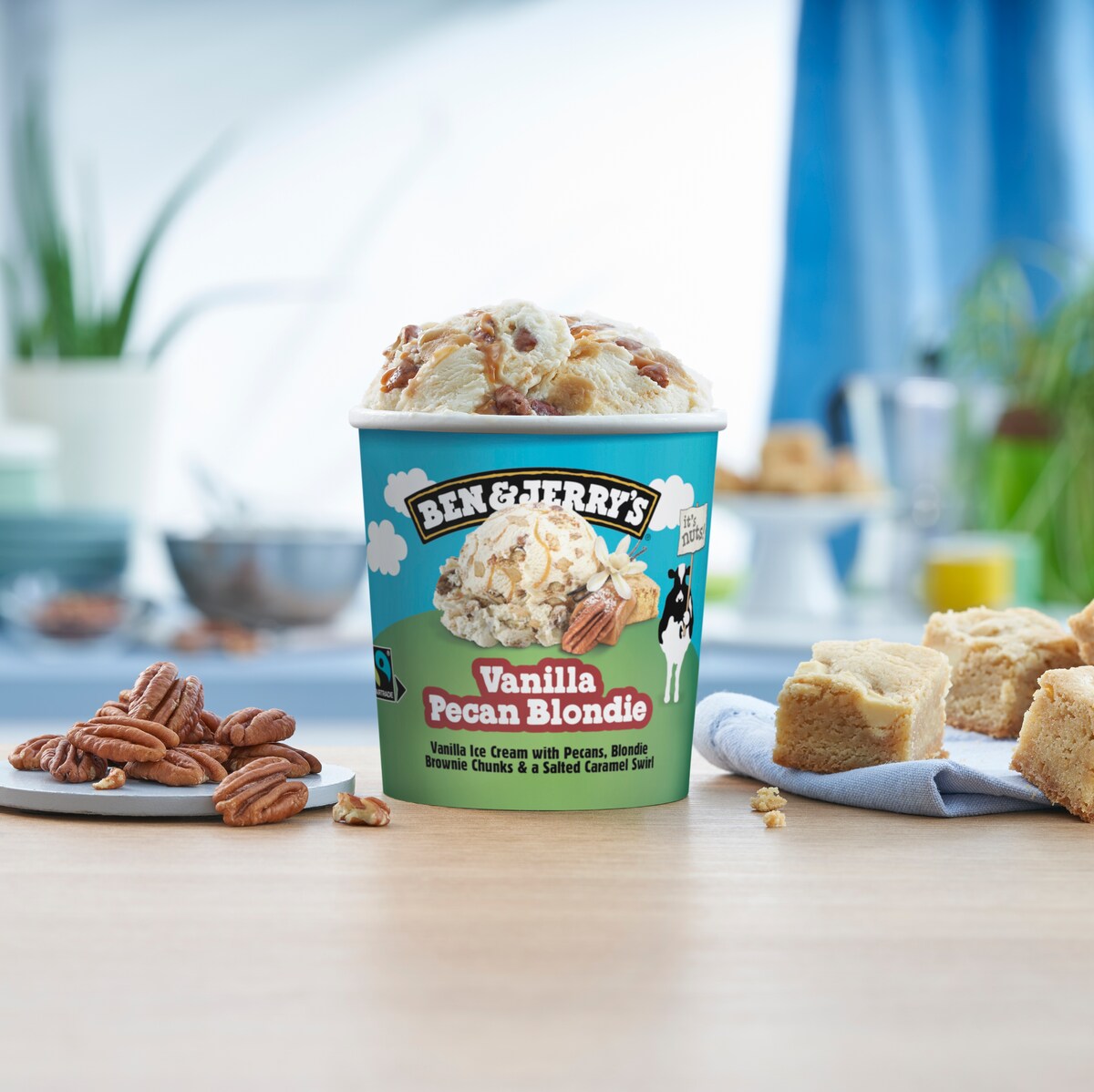 Vainilla Pecan Blondie Helado - Pint 4 / 4